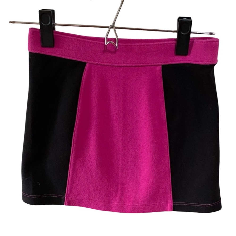 Faded Glory Black and Pink skirt